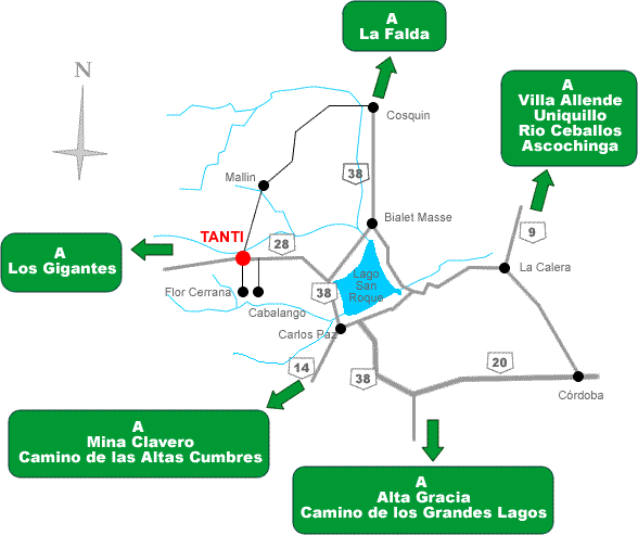 ¿cómo llegar a tanti?